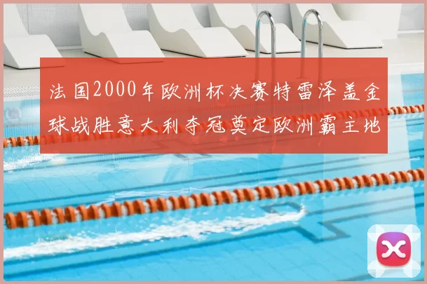 法国2000年欧洲杯决赛特雷泽盖金球战胜意大利夺冠奠定欧洲霸主地位
